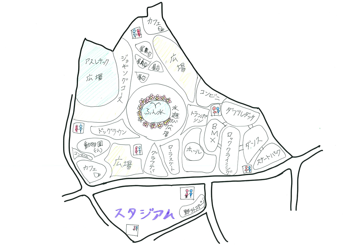 SCRAMBLE STADIUM SHIBUYA "Become a park creator! 』\2